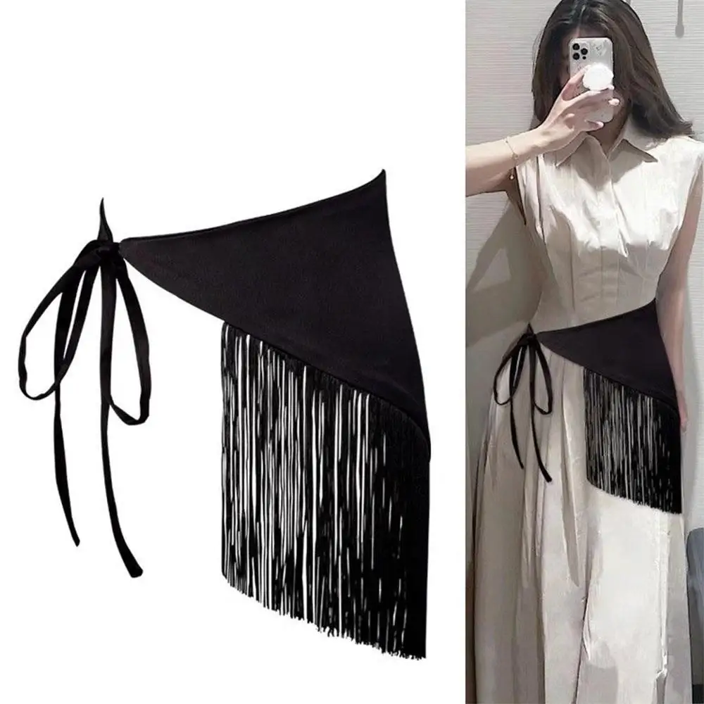 Cintura larga in vita Cintura corsetto Cintura Cappotto Decor Camicia Abito Cintura Retro Nappa Moda Triangolo Nappa Accessori donna