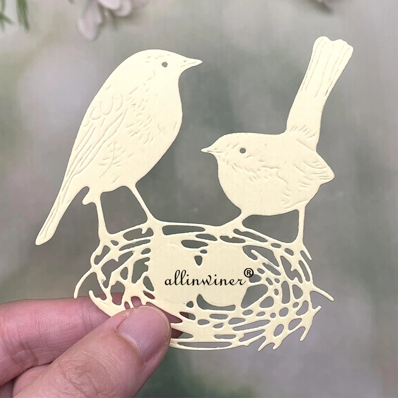 Bird nest egg decoration Metal Cutting Dies Stencils Die Cut for DIY Scrapbooking Album Paper Card Embossing