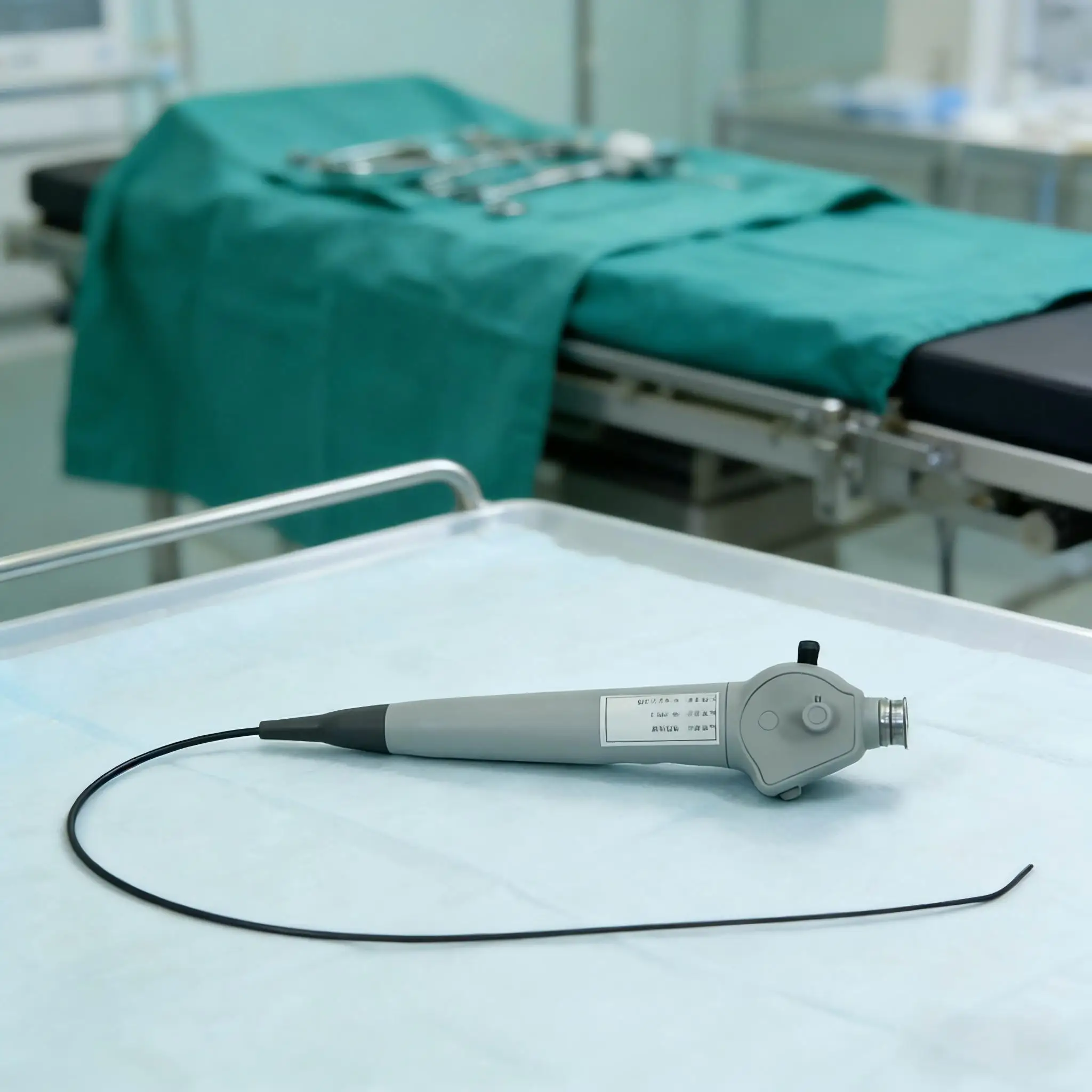 Hospital Surgical Endoscopy Veterinarians Use Digital Bronchoscopy Flexible Video Intubation Laryngoscope