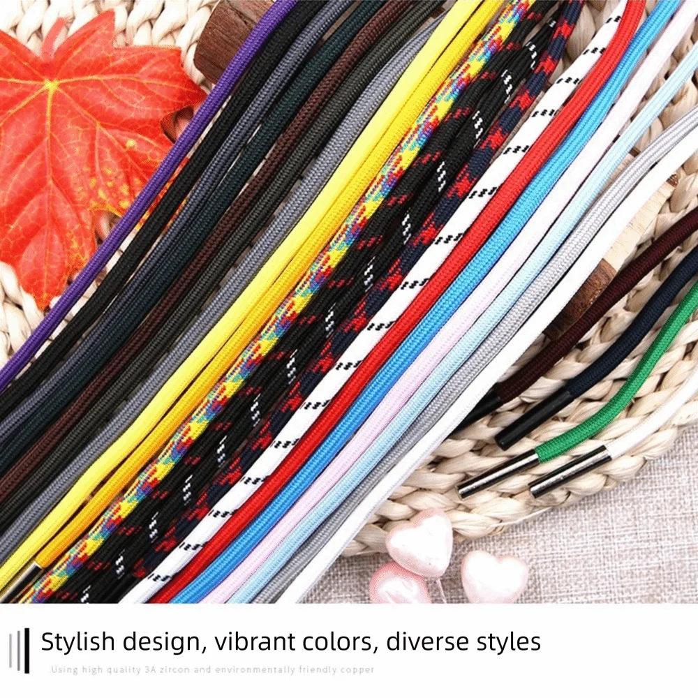Elastic Waistband Drawstring 140cm Colorful Lazy Pants Drawstring Sweatpants Waist Drawstring Strap Pants Fastening Accessories
