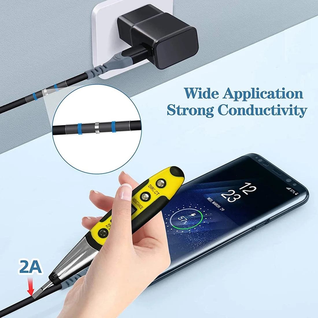 50PCS Solder Seal Wire Connectors, Waterproof and Insulated Heat Shrink Solder Connectors, Butt Splice
