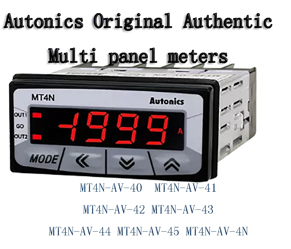 Autonics panel MT4N-AV-40 MT4N-AV-41 MT4N-AV-42 MT4N-AV-43 MT4N-AV-44 MT4N-AV-45 MT4N-AV-4N