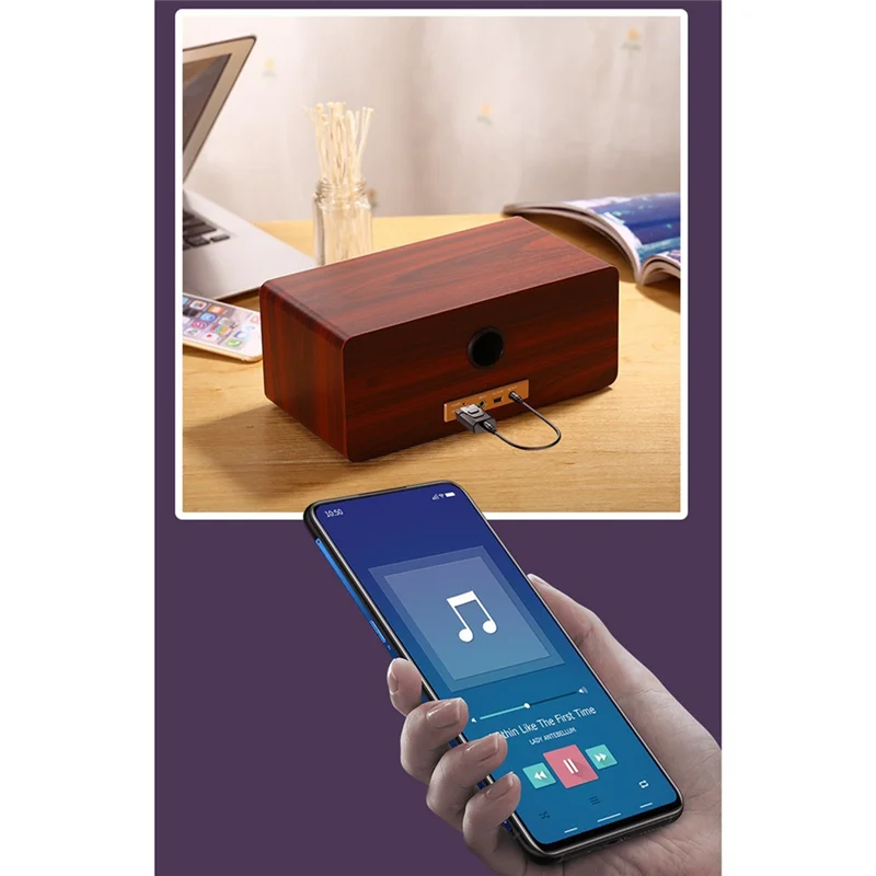 4-In-1 بلوتوث 5.0 USB جهاز ريسيفر استقبال وإرسال بلوتوث محول الصوت مع دعوة سيارة بلوتوث استقبال دائم سهلة التركيب
