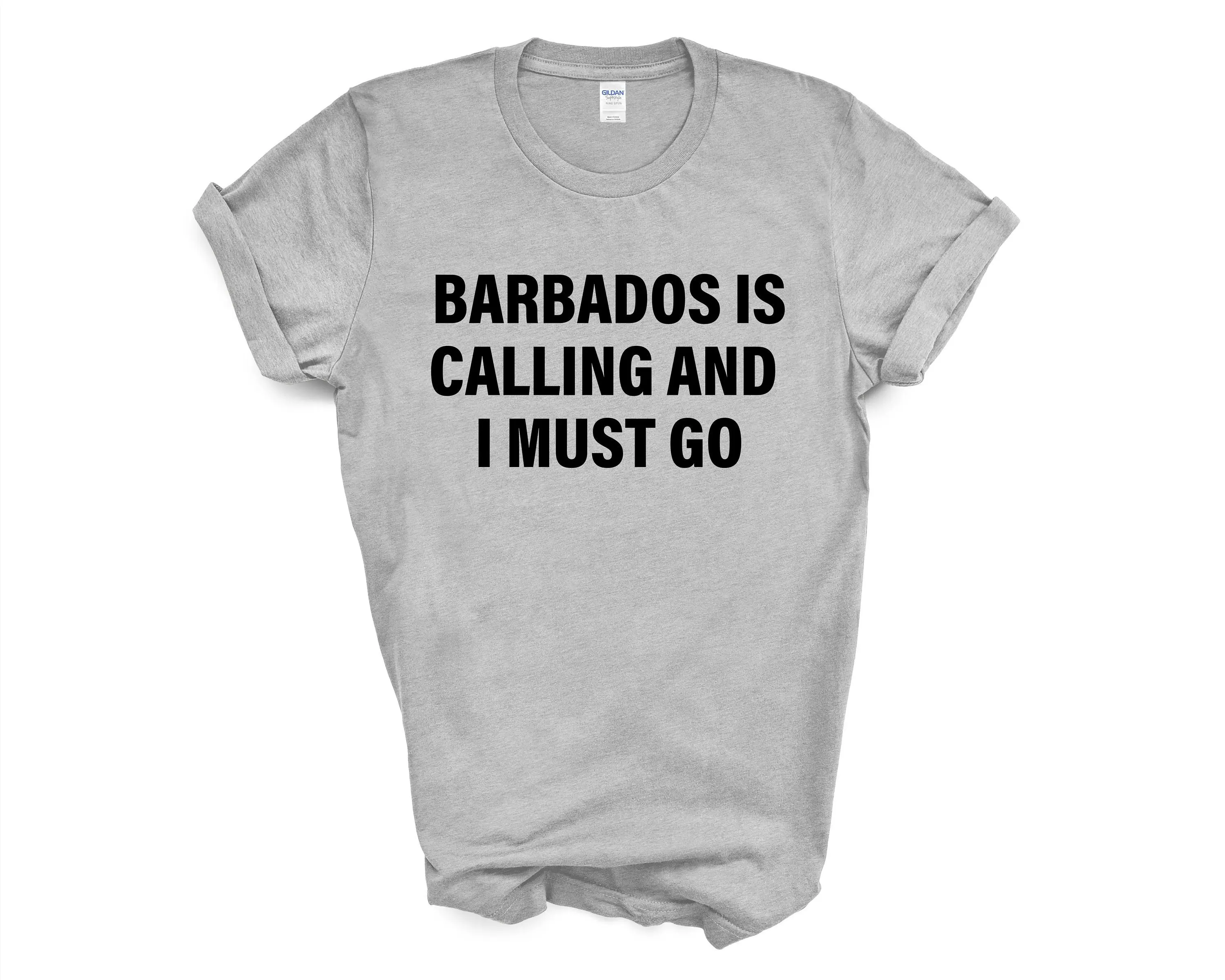 Barbados T Shirt Is Calling And I Must Go 4173