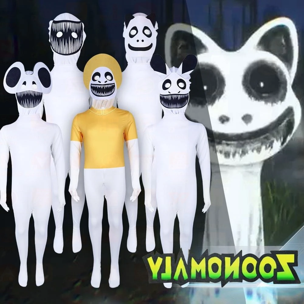 

Хэллоуин Zoonomaly игровой костюм обтягивающий костюм сценический костюм деформированный зоопарк косплей женская этническая модная одежда