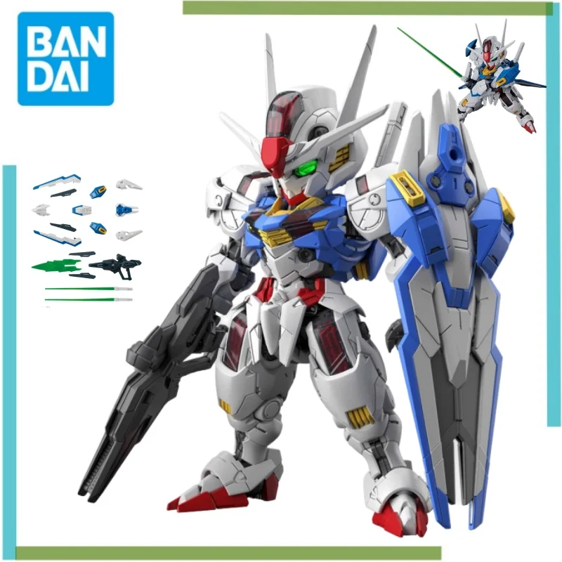 

Bandai Original Anime Assemble Model Action Figure MGSD XVX-016 GUNDAM AERIAL Toys For Kids Christmas Gift Collectible Model