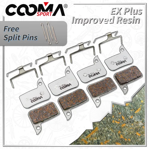 Imagen 1 del producto Pastillas de freno de disco para bicicleta SRAM Level Ult, Tlm, Rival 22, S700 B1 Red 22 B1, Force 22, CX1, ETAP rojo, clase Ex Plus, 4 pares