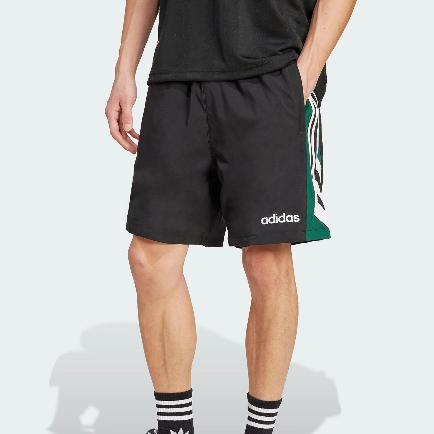 

Оригинальные летние мужские свободные спортивные повседневные шорты Adidas 2025 JX3077