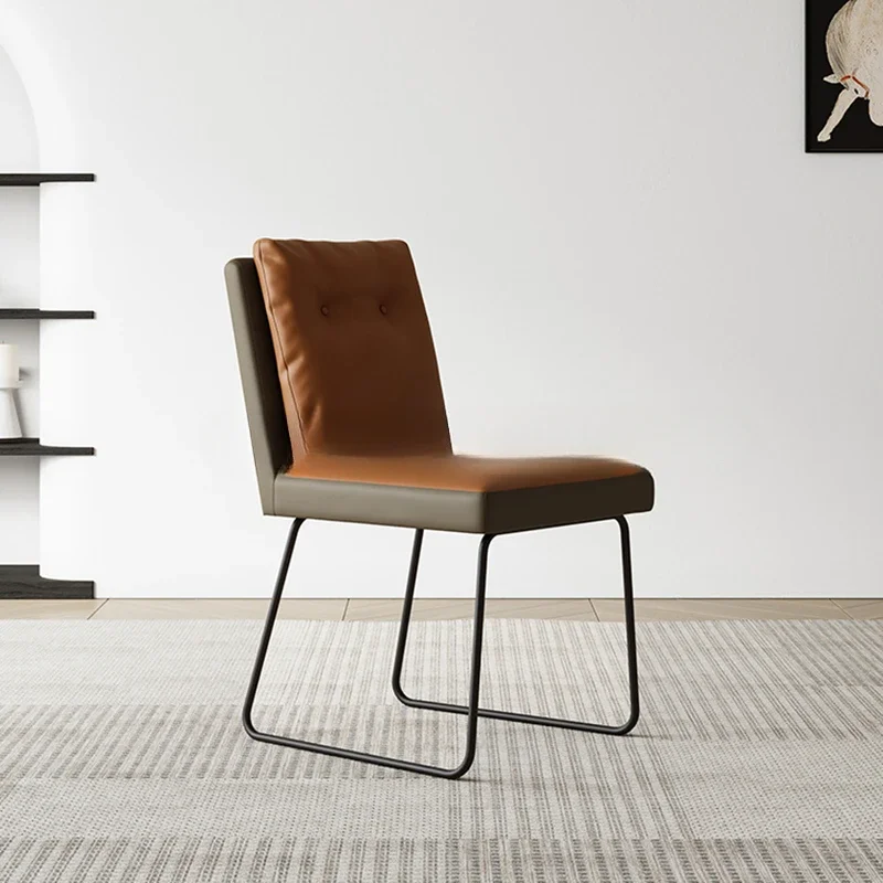 Minimalism Advanced Dining Chair Nordic Cream Style Luxury Restaurant Dining Chair Designer Bedroom Home Furniture Sillas FYDC