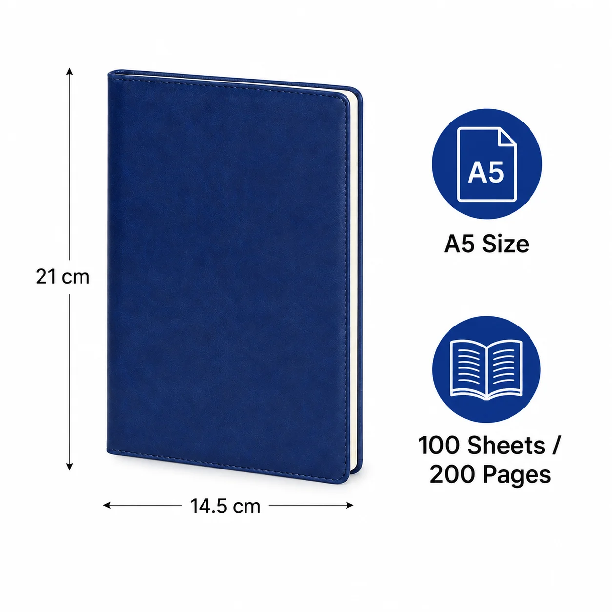 A5 PUレザーノート 100枚 200ページ ライン入りジ - Leatherwork Journal のレビューと価格