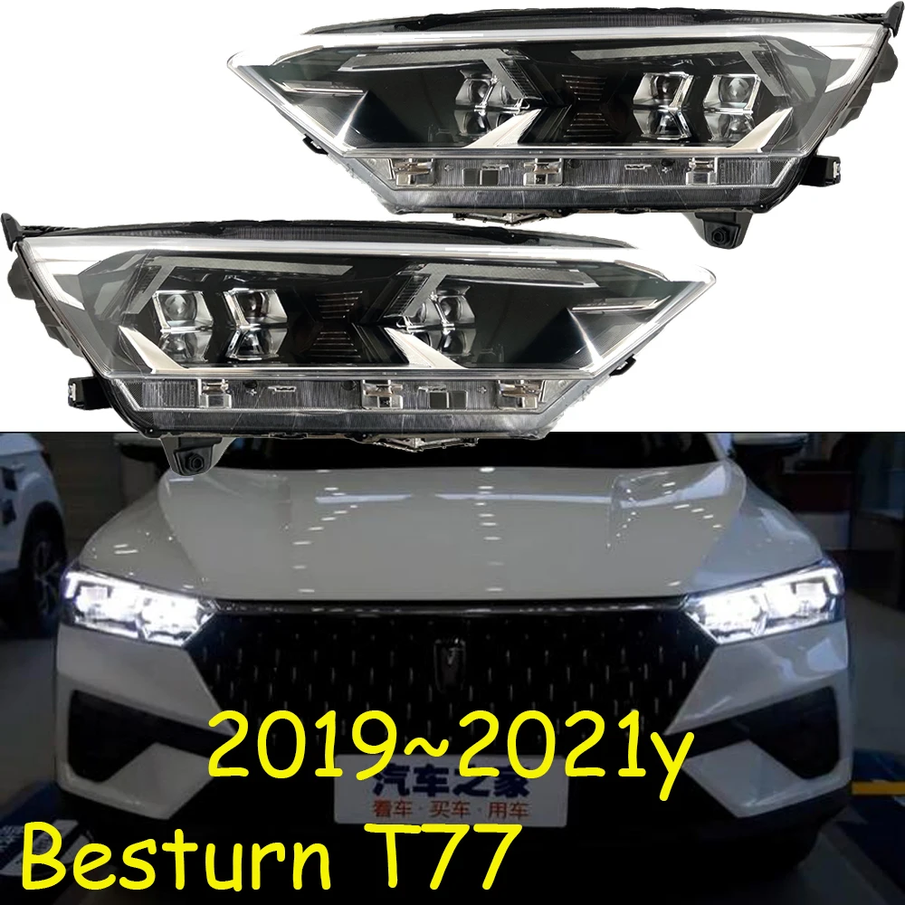 

1pcs 2019~2021y car bupmer head light Besturn T77 headlight car accessories ALL IN LED DRL headlamp Besturn T77 daytime light