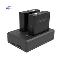 AF91-Battery Charger For SJCAM SJ9/SJ10/SJ11 Action Camera USB Battery Dual Charger For SJCAM Action Camera Accessories