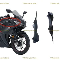 Piezas de motocicleta, tubo de entrada lateral de tablero de aire, cubierta interior de Panel de carenado apto para YAMAHA YZF-R25 YZF-R3 YZFR3 YZFR25 2013 2014-2018