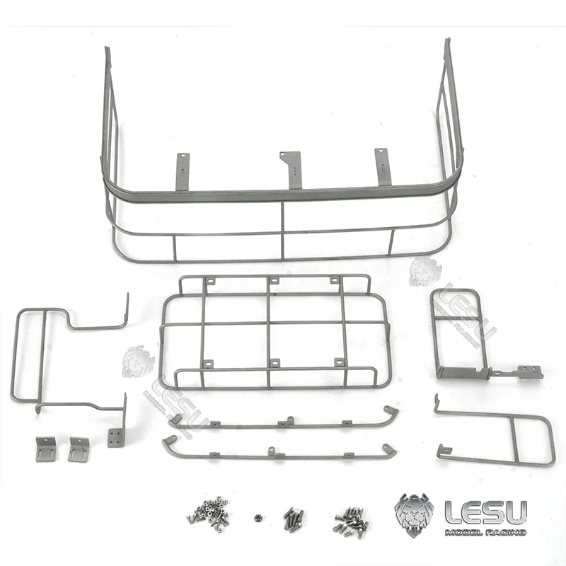 

Metal Protective Fence For 1/14 LESU RC Pc360 Hydraulic Excavator Model Outdoor Toys TH17141