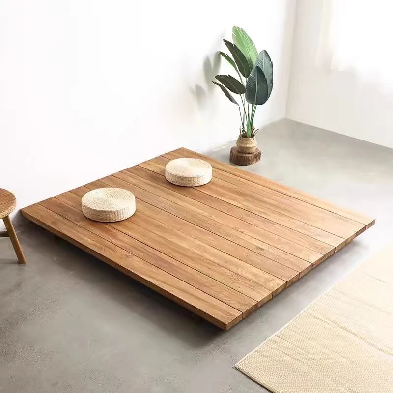 

Solid wood balcony bedroom children's bed Chinese short bed B & B double bed