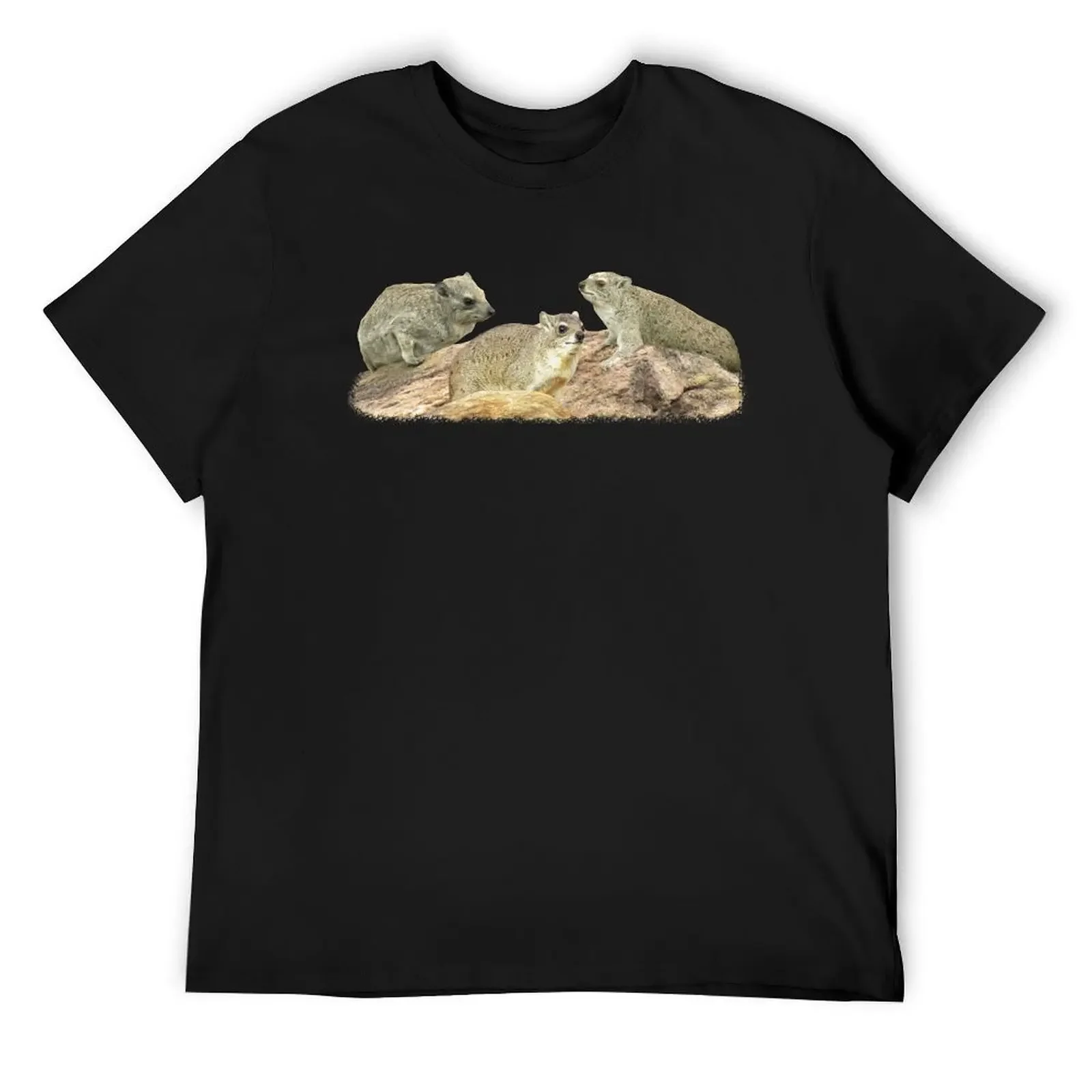 Rock Hyrax - Desert Hyrax - Rock Badger - Africa T-Shirt man t shirt blue archive mens funny t shirts