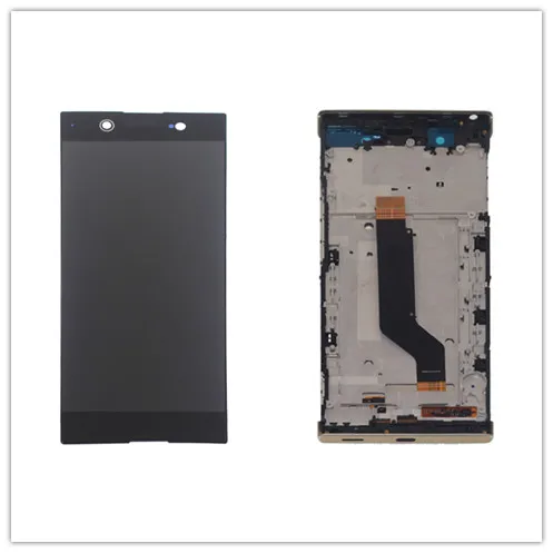 For SONY Xperia  XA1 Ultra G3221 G3212 G3223 G3226 6.0 inch LCD Screen Display Digitizer For Sony C7 Assembly Touch screen Frame