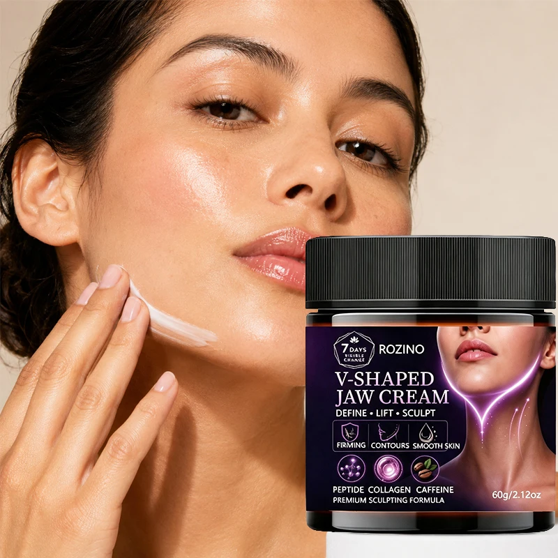 60g of the New Korean-Style V-Shaped Moisturizing and Lifting Jawline Cream, Which Can Be Used as Face Cream, Neck Cream, and Body Care Product, Smoothing the Skin, Defining Contours, and Making the Skin Look Smoother and More Elastic, Absorbing Quickly from the Inside Out |   Moisturizing, Deeply Hydrating, Reduces Dryness on the Face and Neck, Suitable for Both Men and Women.