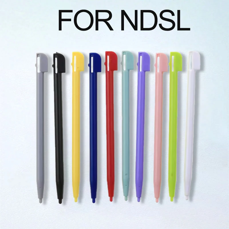 10 Pieces Suitable For NDSL Multi-Color High-Quality Touch Pen NDSL Game Console Plastic Color Touch Screen Touch Pen Accessorie