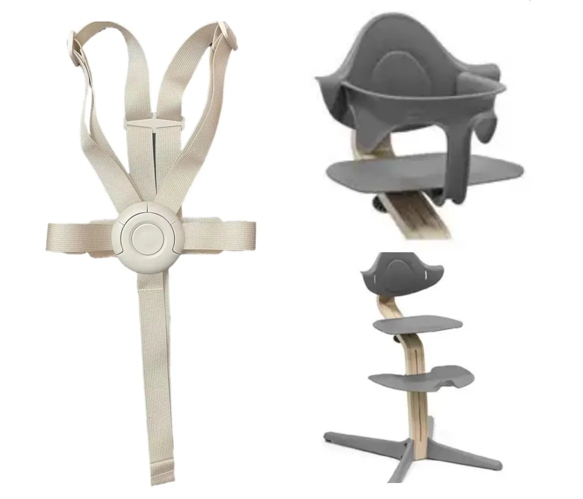 5-Point Harness - Compatible with Stokke Nomi Baby Set - for Ages 6-36 Months - Easy to Install & Use