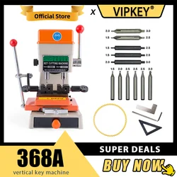 DEFU 368A Vertical Key Duplizieren Maschine 120W Schlüssel Maschine Bohrer fräsen Kopierer auto schlüssel maker tür schlosser werkzeuge für lernenden