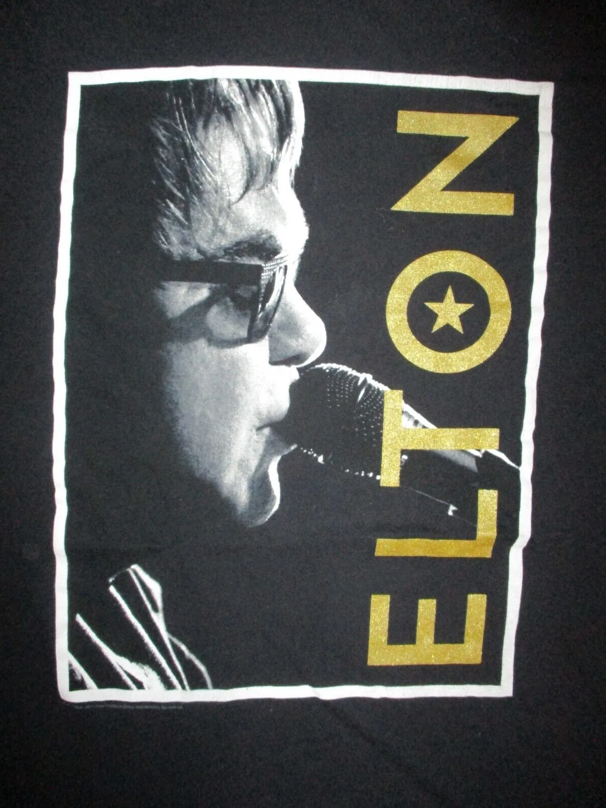 Футболка New Popular Too Low for Zero Elton John Black S234XL 1P251
