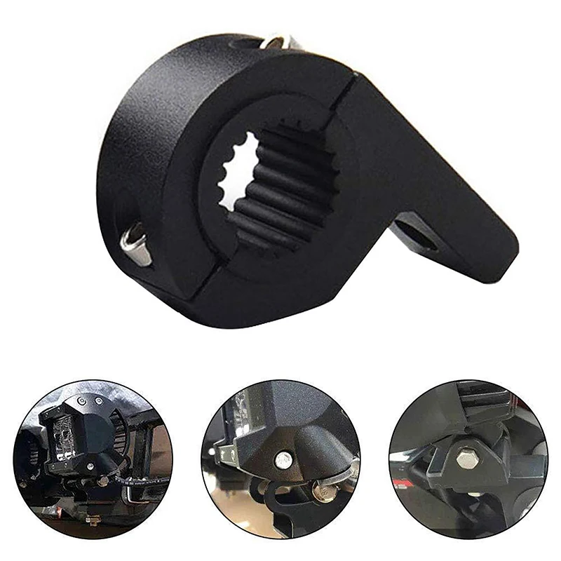 Universal Car Motorcycle Headlight Clamps Brackets Tube Clamp Kit Motorcycle Led Work Bar Lamp Mount Fog Lamp Clamp Mount - Image 2
