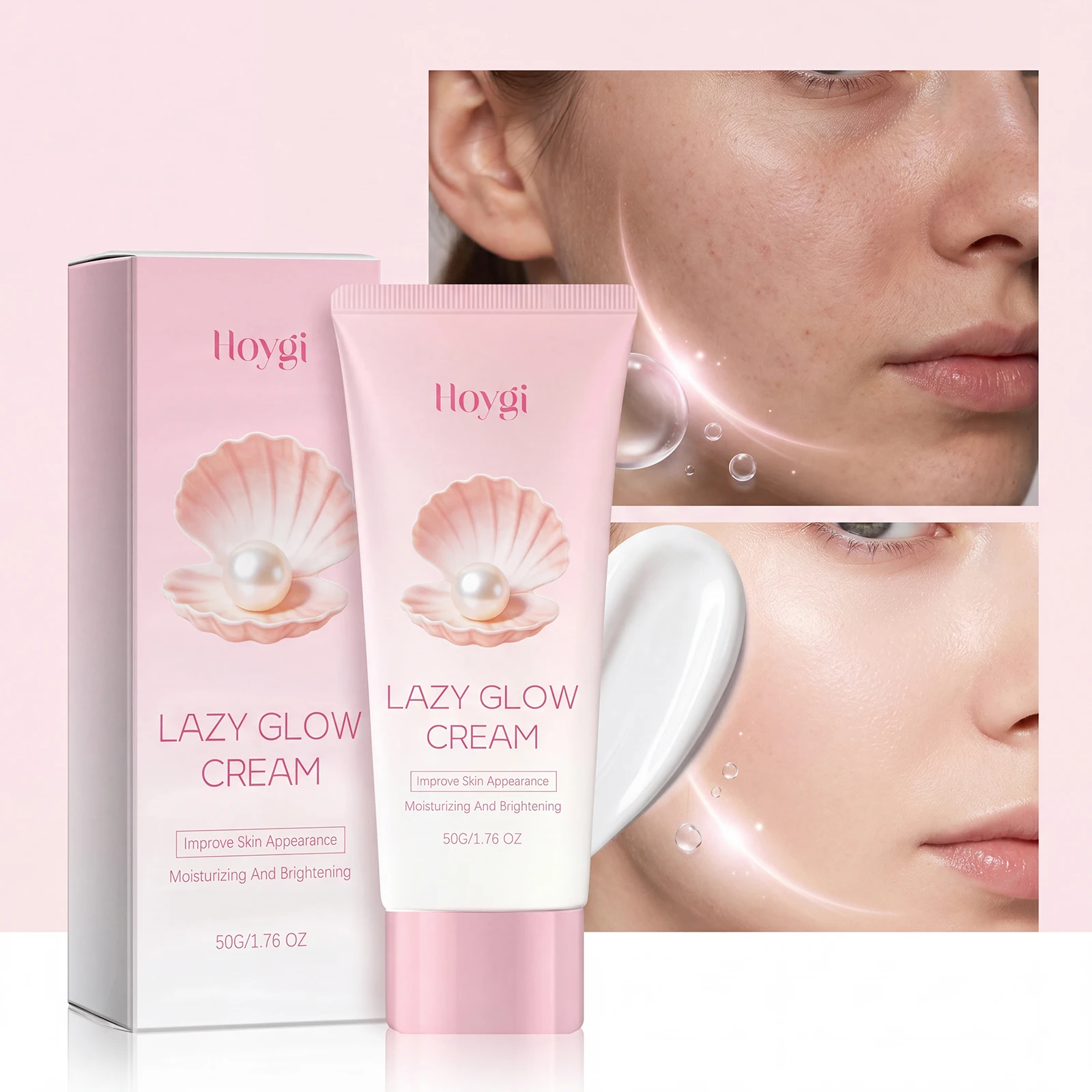 Moisturizing Face Body Tone Up Cream Hydrating Smooth Natural Glow Face Cream Light Coverage Brightening Daily Skin Care