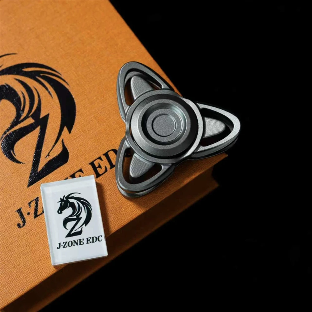 Liga de alumínio fidget spinner edc slider brinquedos anti estresse mão spinner para tdah autismo ansiedade alívio terapia sensorial brinquedos