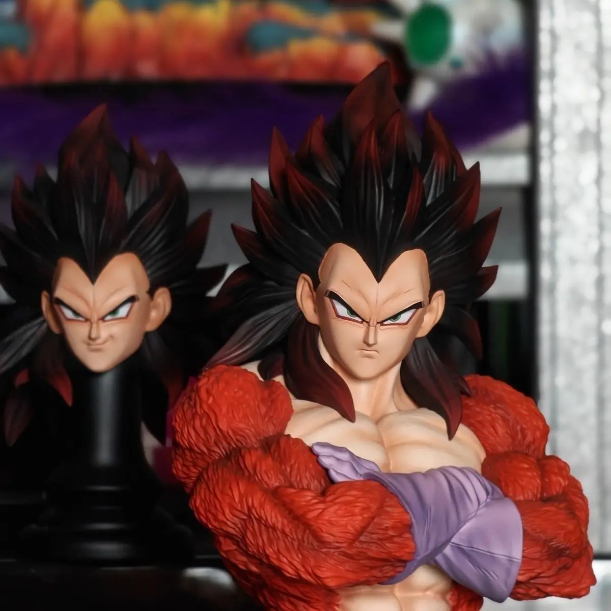 

Jt Studio Super Saiyan 4 Vegeta Ultra Goku Figure Ssj3 2.0 Dragon Ball Hot Toys Figure Cross Arms Anime Model Ornament