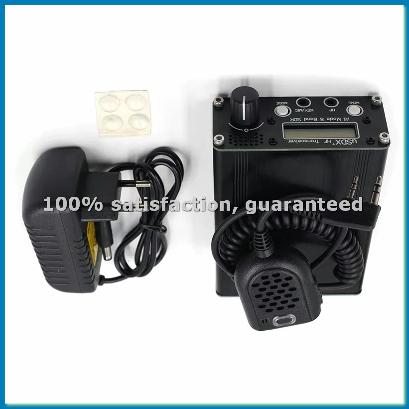 

USDR USDX+Plus V2 8-Band SDR Transceiver HF SSB QRP LCD with Display Speaker Microphone HF Transceiver with EU Plug-A12I