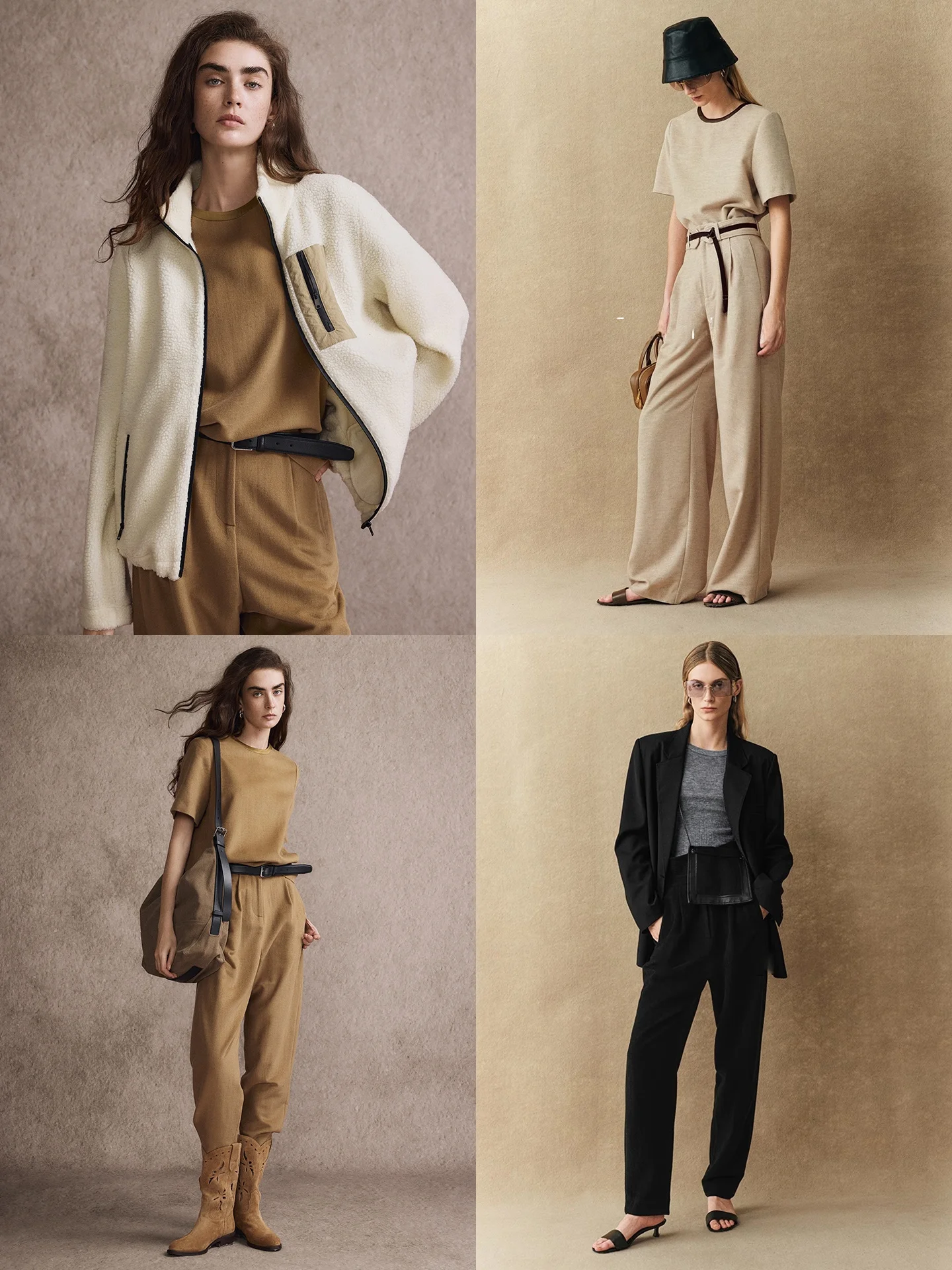 

Комплект Wind Fly Elite: Брюки с высокой талией из шерсти и шелка, глянцевые, 20 нитей, с поясом, в двух цветах, идеальный крой, осенняя мода