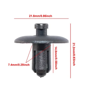 مقاطع تثبيت لوحة غطاء السيارة ، ملحقات مشابك الجسم ، أودي A2 ، A4 ، A5 ، A8 ، Q3 ، Q5 ، S4 ، S5 ، S8 ، TT ، TTS ، فولكس فاجن CR7 ، 4D0807300 ، 10 قطع أفضل 10 إطارات مبيعات CR7 - رقم 6