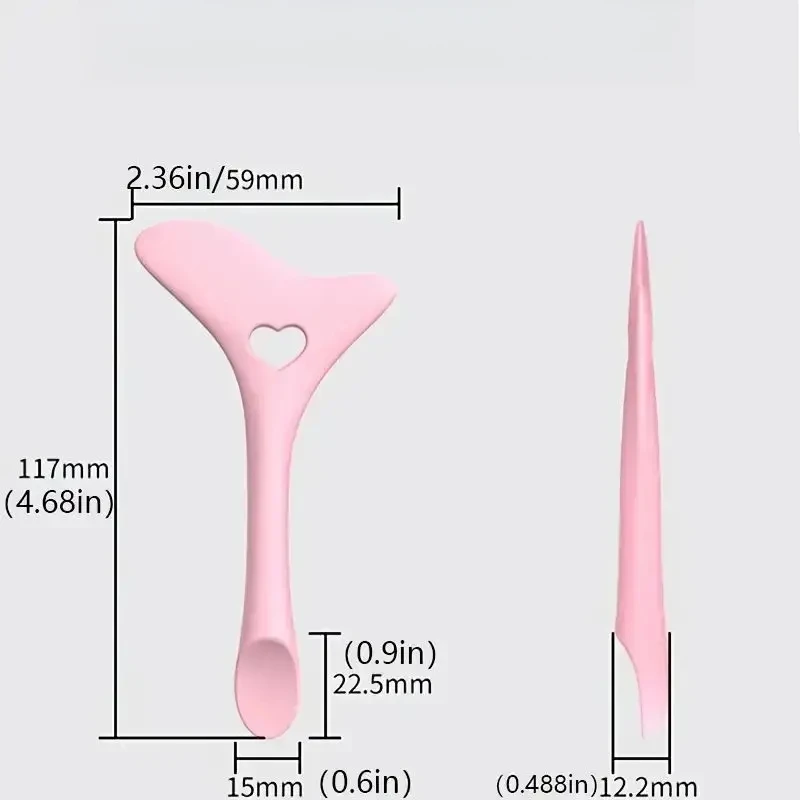 Moeiteloze gevleugelde eyeliner-stencilset - Precisie siliconen tips voor kattenoog, wenkbrauwpotlood en rokerige schaduwgids - herbruikbaar, tijd