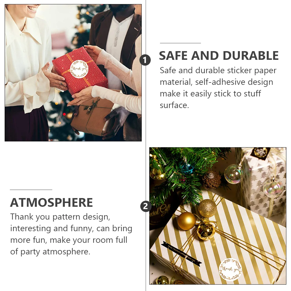 

500pcs You Stickers Sealing Labels Party Favor Envelope Thank You Sticker Bag Tulip Gift Tags Paper Decor Candy Biscuit