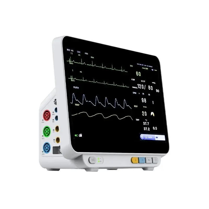 Novo monitor animal usado para eletrocardiograma, freqüência cardíaca, respiração, oxigênio no sangue, pressão arterial e temperatura corporal, 2024