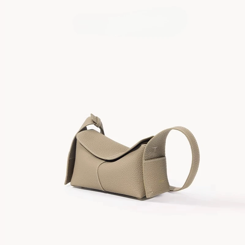

Eaves bag hanging ear series, small and medium-sized mini commuting leather versatile handbag, crossbody bag for women