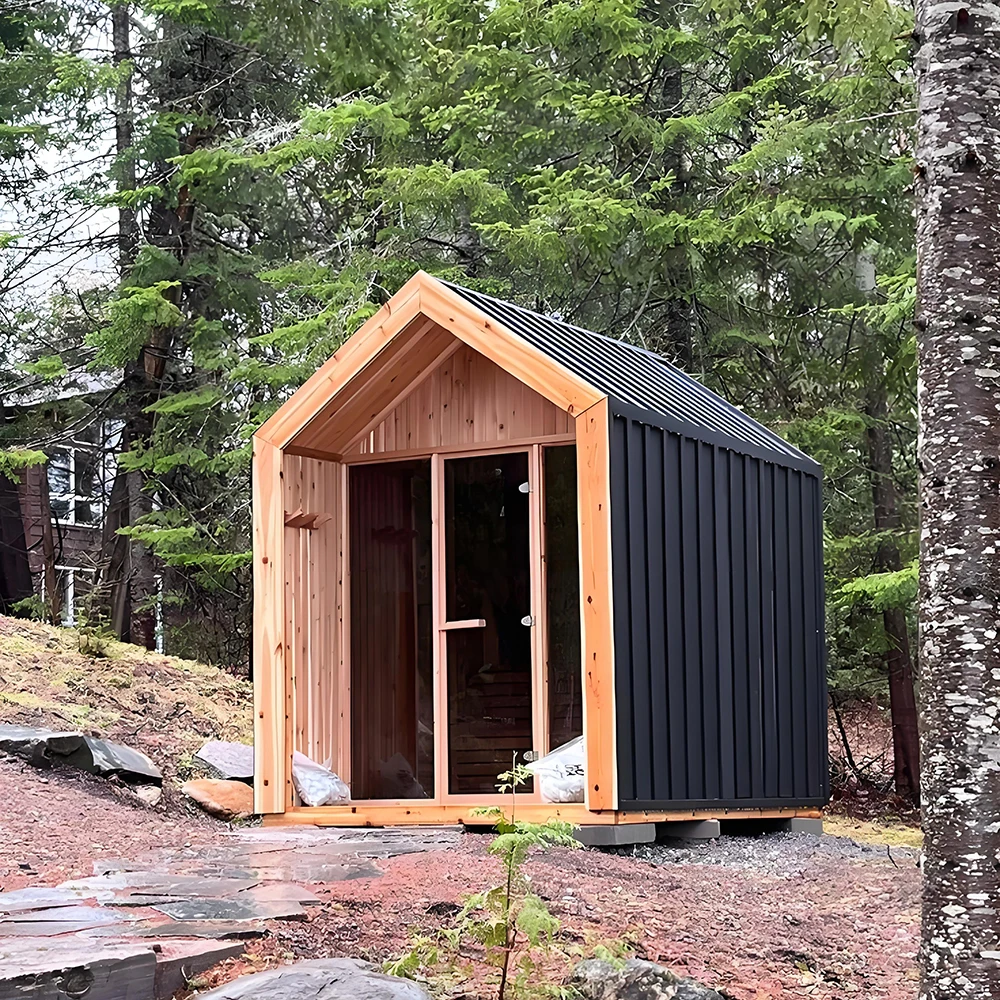 High-quality Solid Wood Saunas, as Well as Traditional Outdoor Saunas and Modern Luxury Saunas, Are Selling Well.