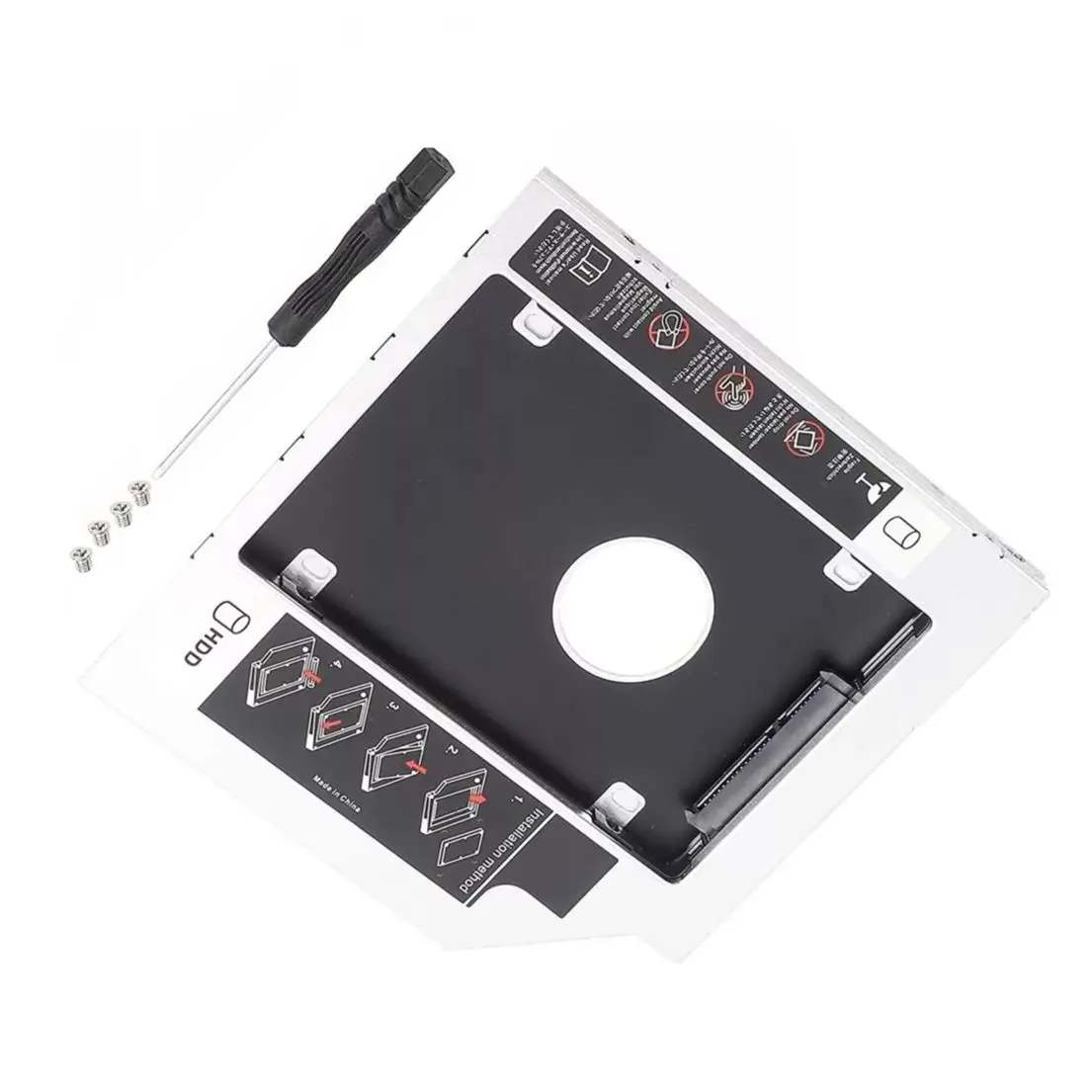 

12,7 мм SATA 2-й жесткий диск HDD SSD чехол оптический Caddy для Sony SVE1712W1EB SVE15137CGB SVE171E13V VPCEH34FX VPCEA1S1R VPCEG35FD