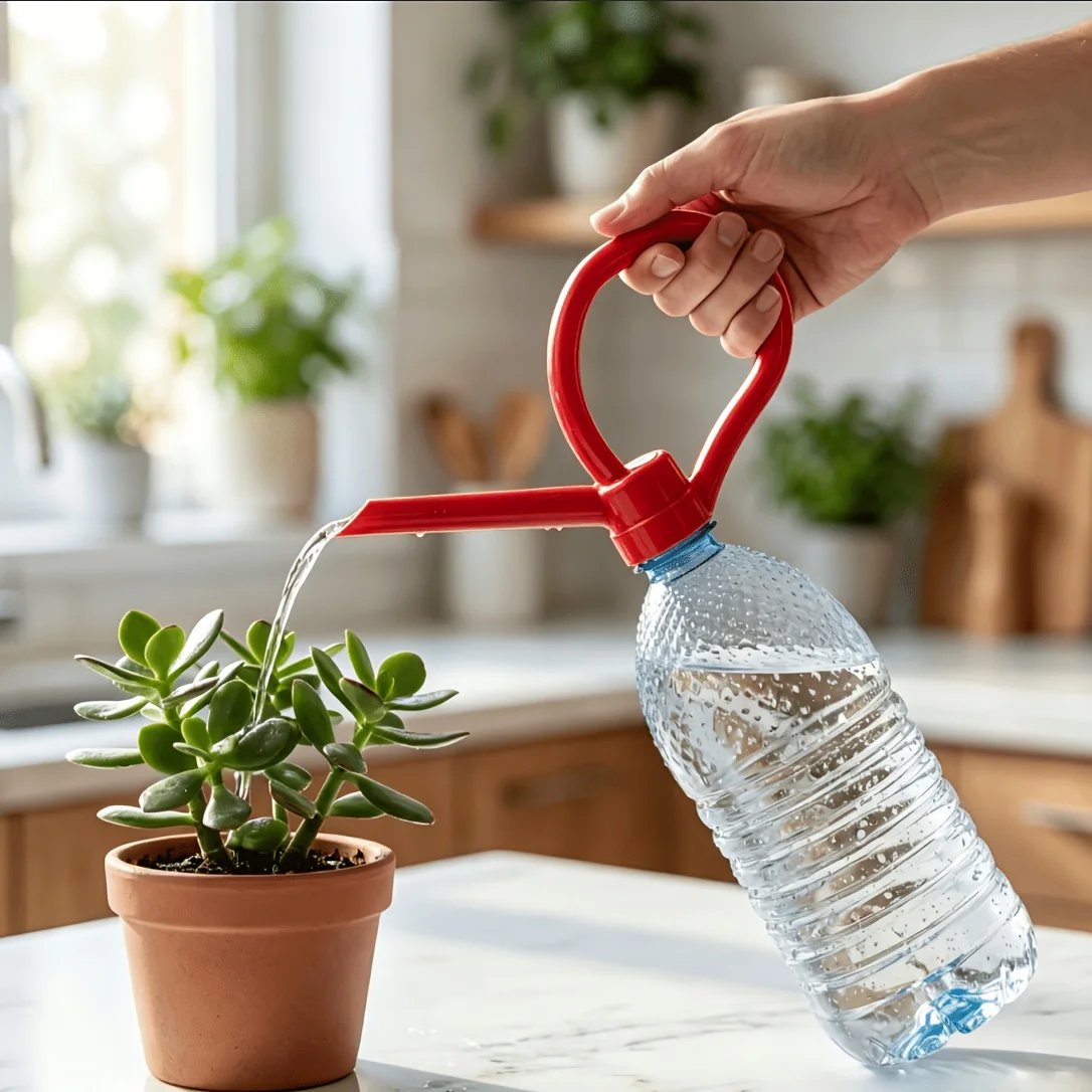 1pc Easy Plant Watering Device, Highly Creative Design, Turns an Ordinary Plastic Water Bottle Into a Easy Watering Can
