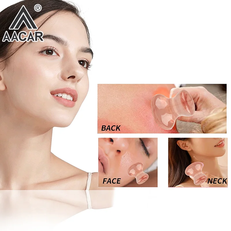 

1pc Natural Resin Mushroom Shape Massager Facial Roller Beauty Massage Eye Neck Care Slimming Tools Health Beauty Care Skin Tool