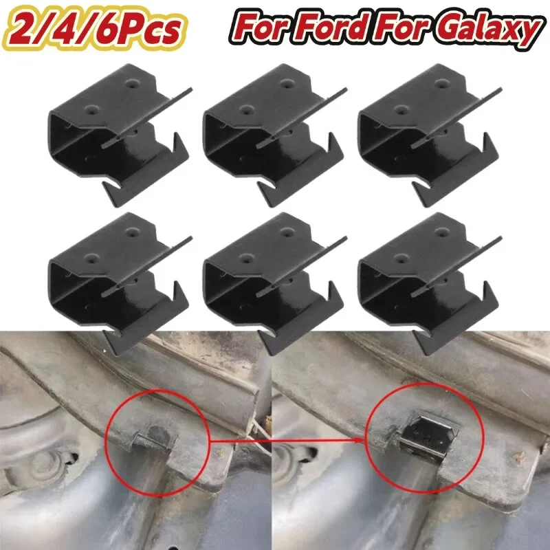2/4/6Pcs Car Metal … - image
