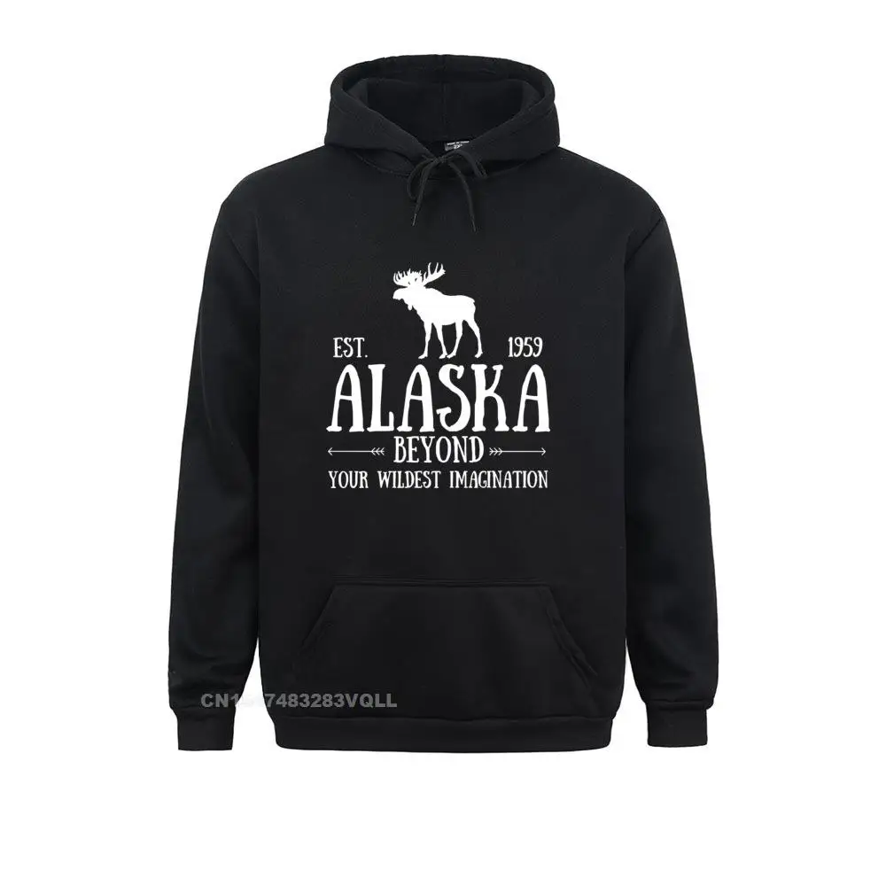 Estate alce Alaska felpa con cappuccio ultima frontiera gotico manica lunga Harajuku Pullover felpe con cappuccio classico Sportswears studentesse