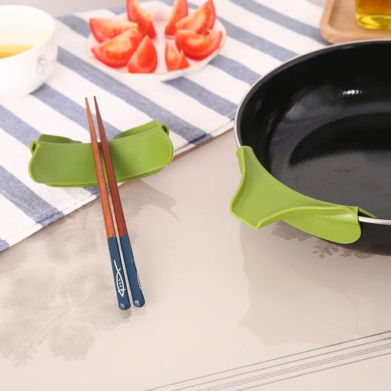 1 Stück Trichter, auslaufsicherer Silikon-Slip-on-Trichter für Suppe, Ausgießer, Töpfe, Pfannen, Schüsseln und Gläser, Küchenhelfer-Werkzeug – Detail 3