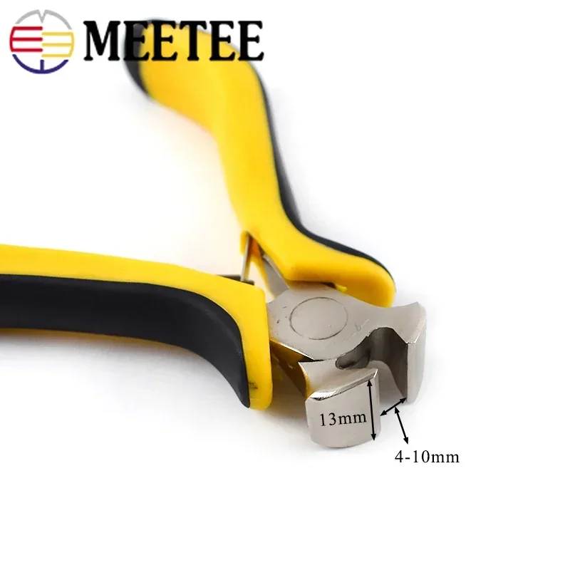 1Set Meetee 3# 5# Steel Metal Zipper Tooth Removal Tool Resin Zippers Pliers Clamp DIY Plier Install Modify Sewing Accessories