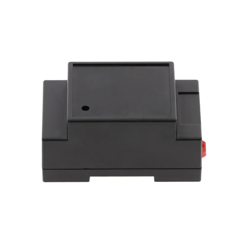 Brand new 88x55x44mm DIN Rail PLC Fire detection instrument Power switch box, instrument housing, guide rail electrical Shell view 3