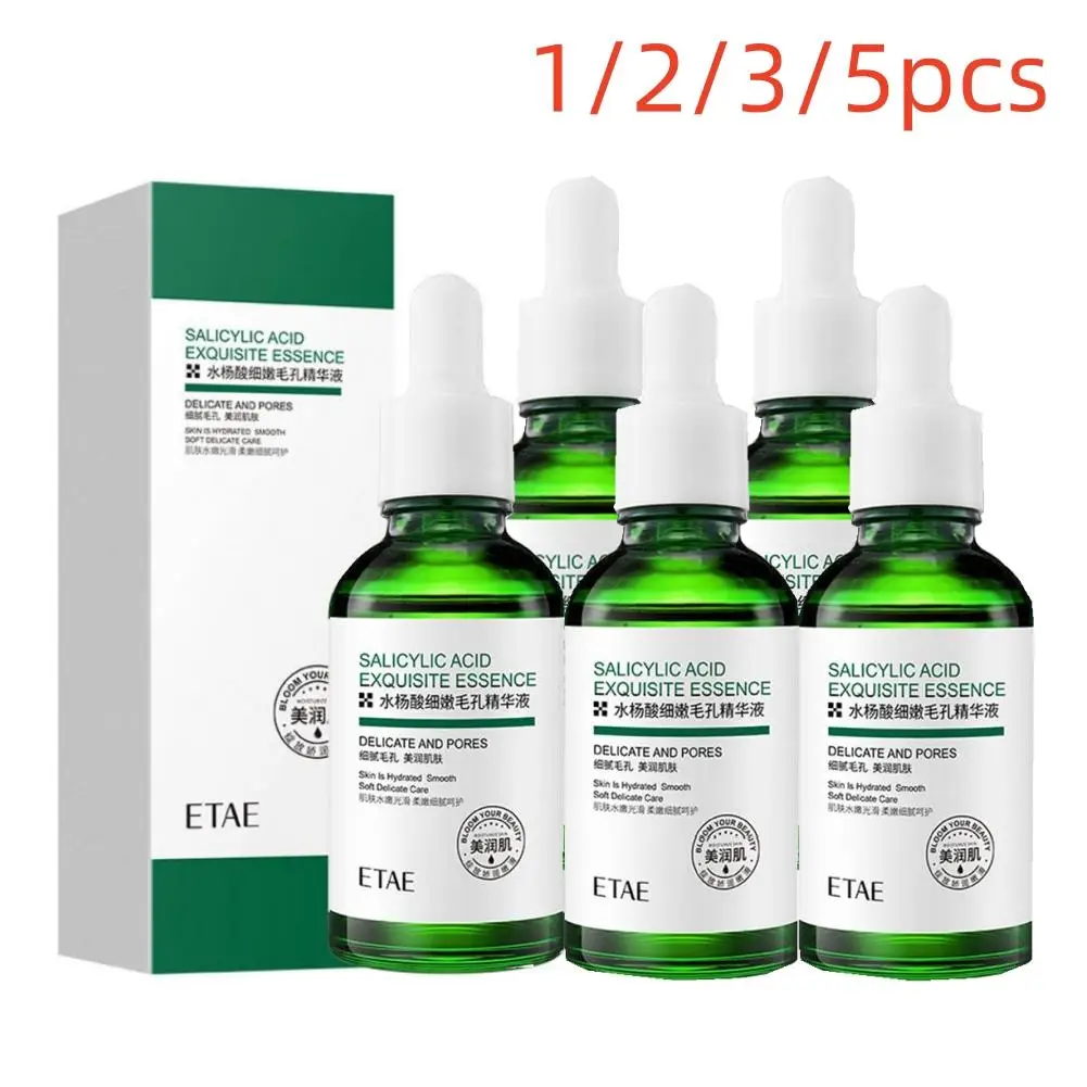 30ml Poren schrumpfendes Serum Salicylfrucht säure Essenz Anti-Aging-Akne entfernen Öl kontrolle White ning feuchtigkeit spendende Hautpflege