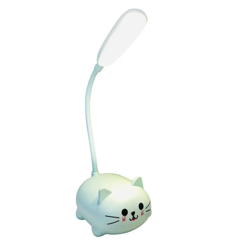 

Cat Book Light Cat Night Lamp Rechargeable Table Lamp Bedside Lamp Eye Caring Reading Lights For Toddlers Kids Bedrooms Living