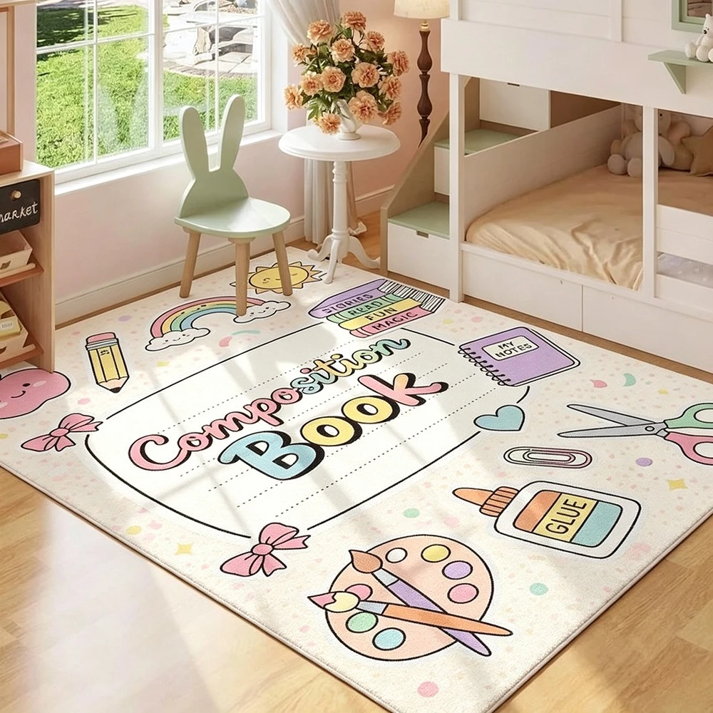 Composition Book Area Rug Colo - Home Decor Color Palettes 评论和价格