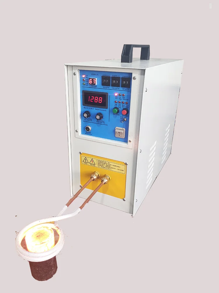 High-frequency heater High-frequency heating equipment for 220V small-scale metal melting and quenching high-frequency welding